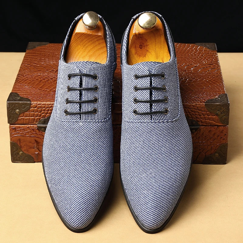 Gentry Woven Canvas Oxford