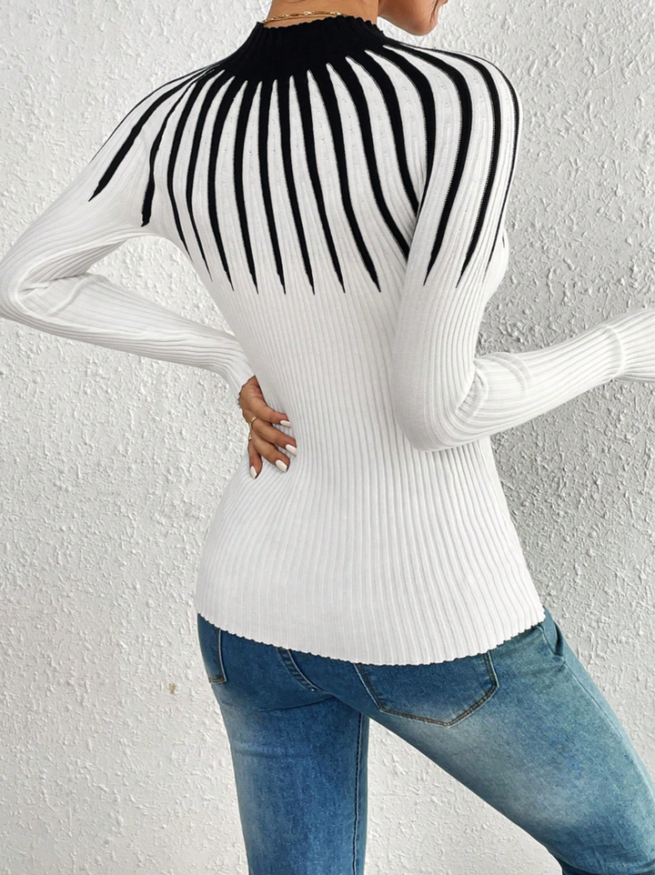 Aurora Flare Knit Sweater