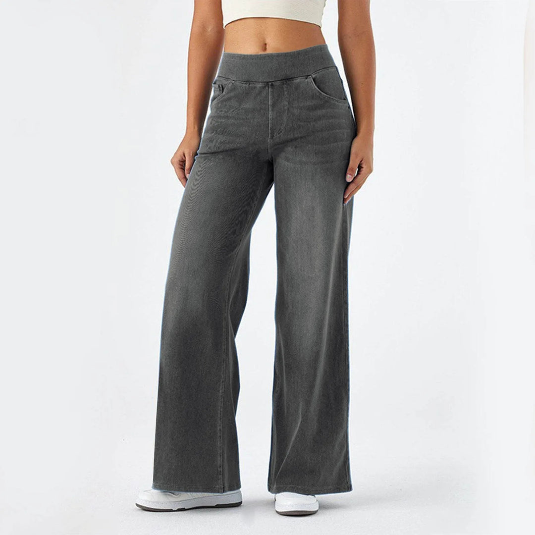 Bareform Wide-Leg Jeans