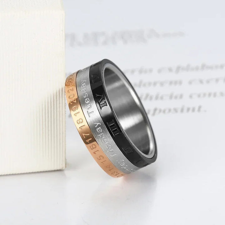 Chronos Calendar Ring