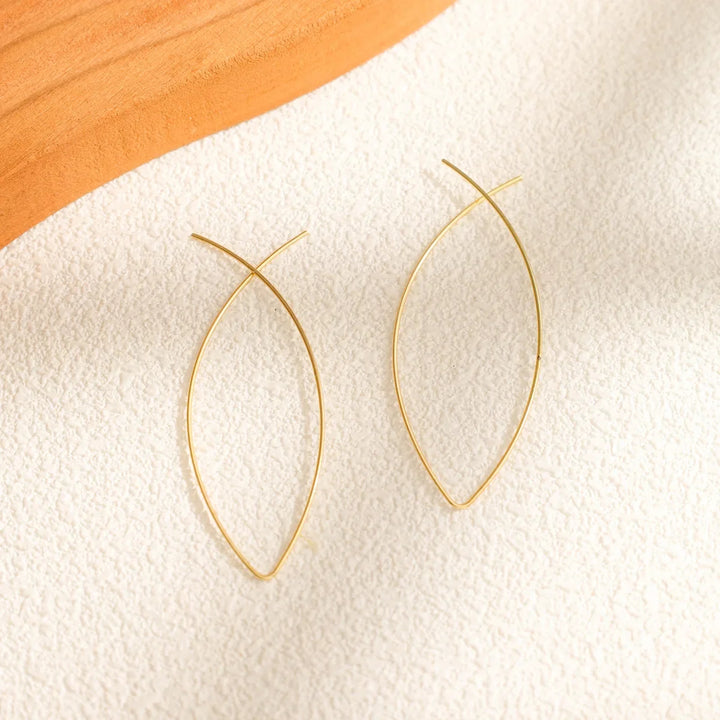 Eclipse Hoop Earrings