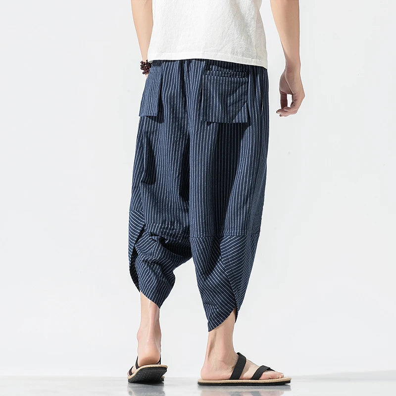Zen Stripe Harem Pant