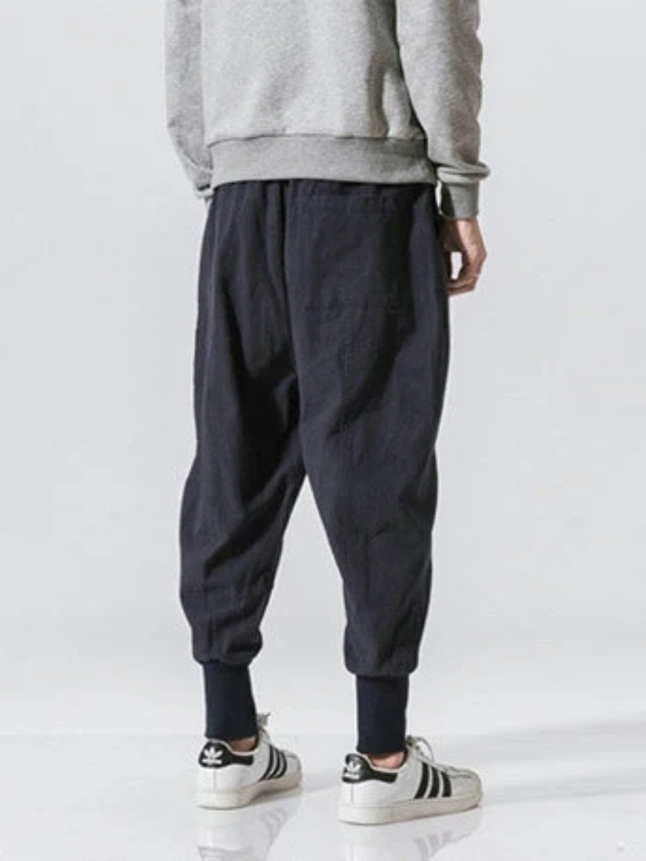 Zen Linen High Rib Jogger