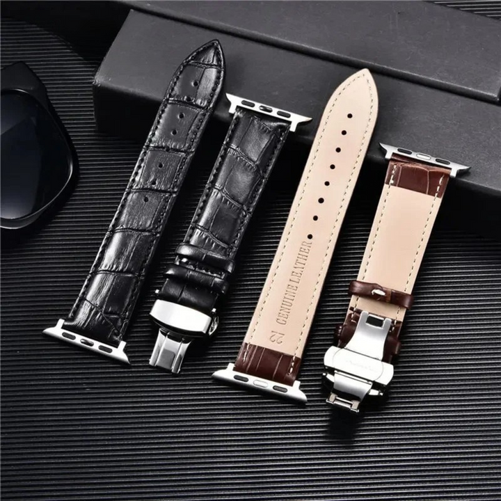 Stratton Leather Apple Watch Band