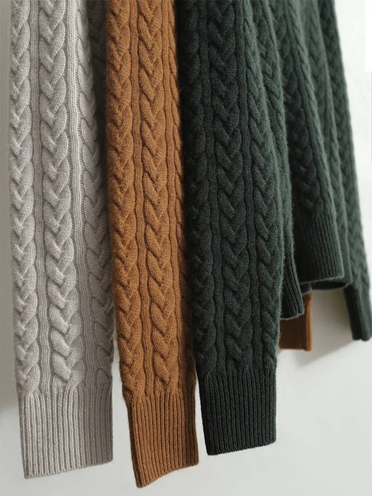 Aveline Cable-Knit Pullover