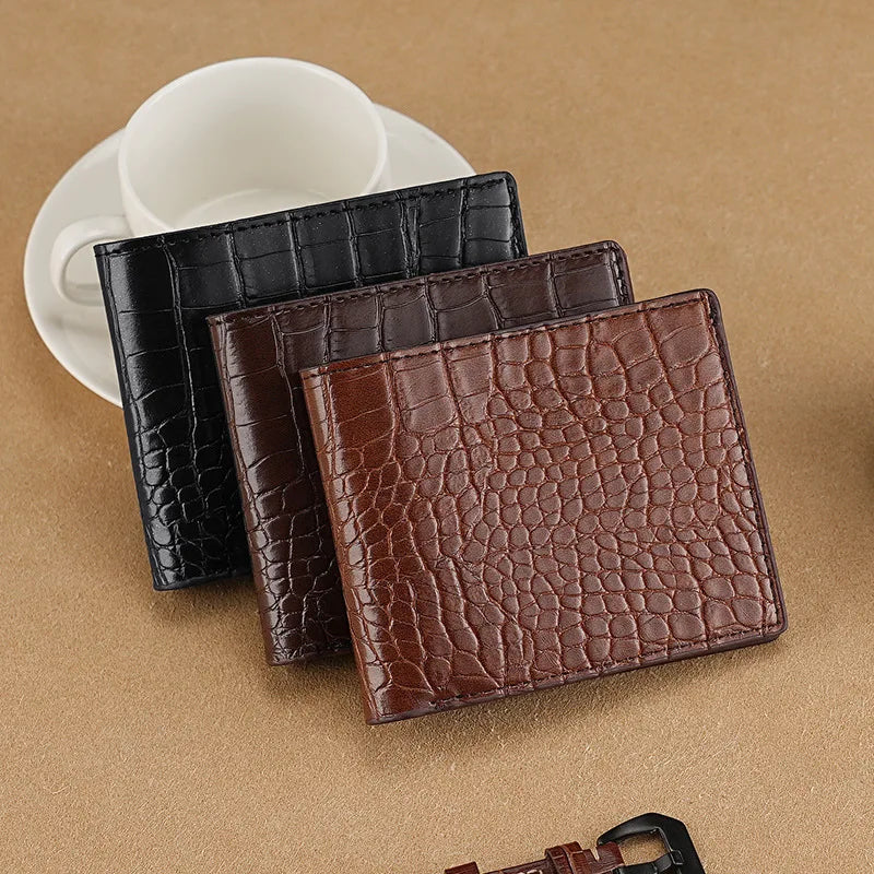 Marquess Croc Leather Wallet