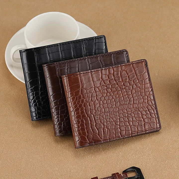 Marquess Croc Leather Wallet