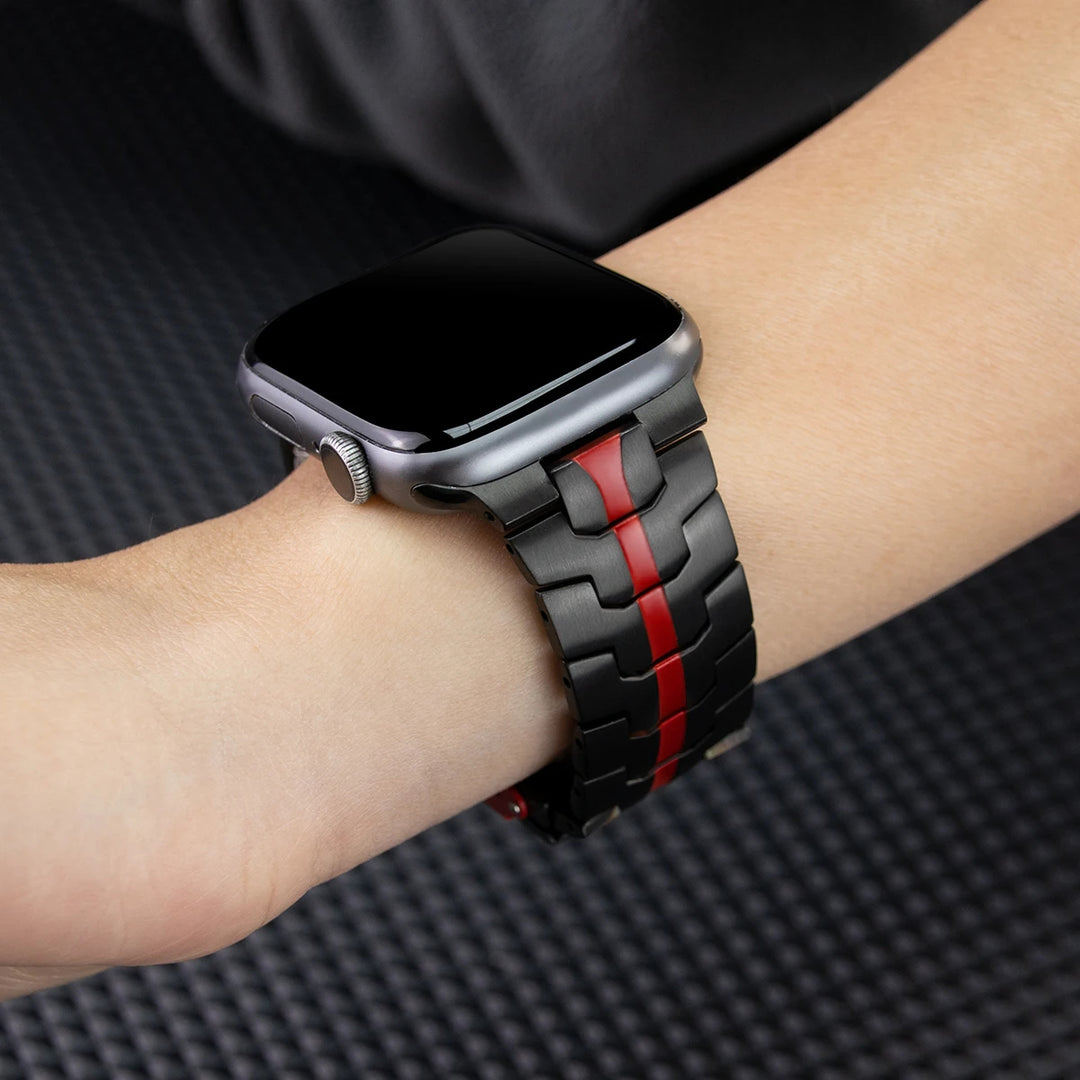 Nitro Striped Apple Watch Band
