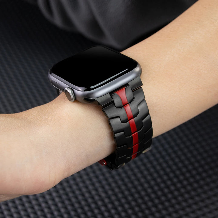 Nitro Striped Apple Watch Band