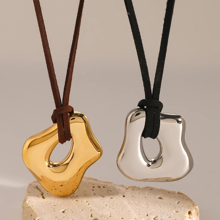 Molten Abstract Necklace