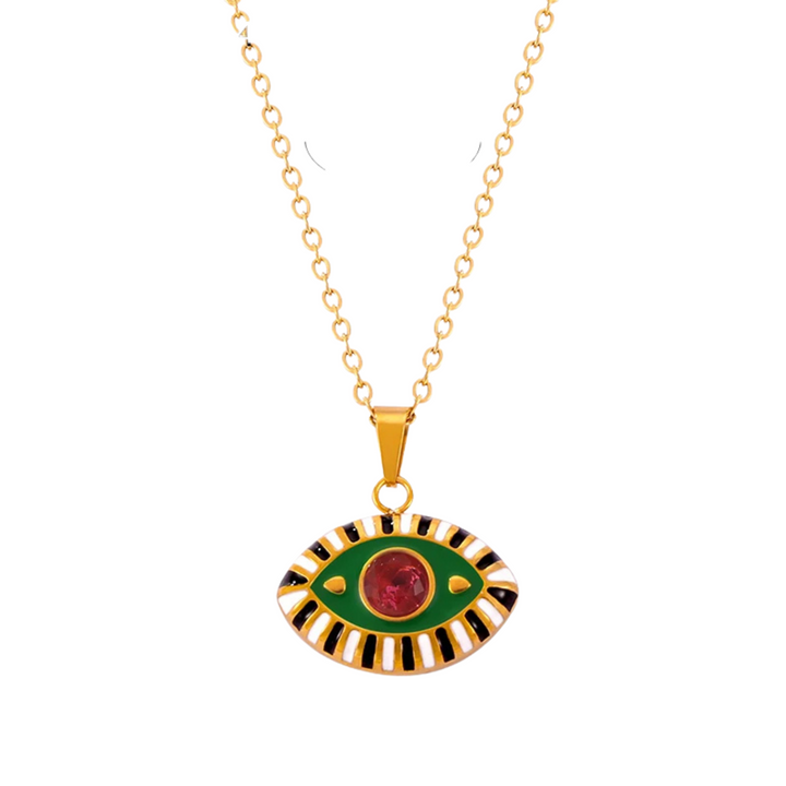 Alchemy Evil Eye Charm Necklace