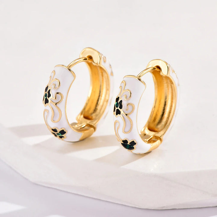 Jardin Bloom Hoop Earrings