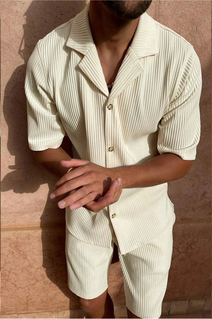 Bayshore Coastal Pleated Set