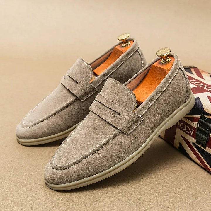 Sterling Suede Penny Loafer