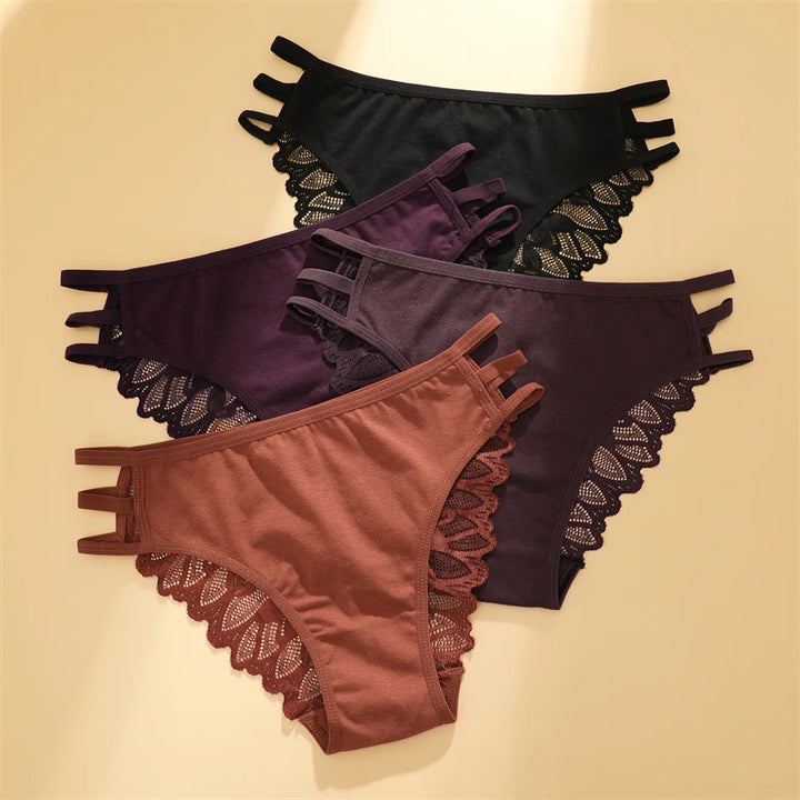 Silk & Lace Panty Set