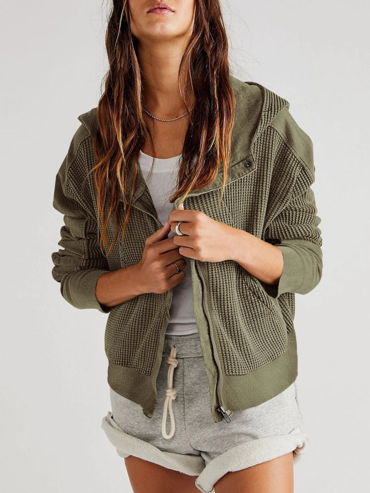 Marlow Waffle Knit Jacket
