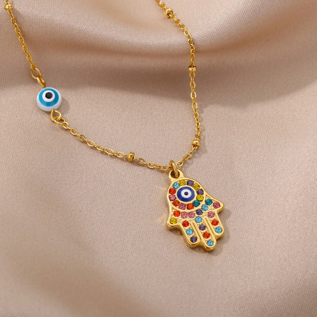 Amara Mystic Eye Pendant Necklace