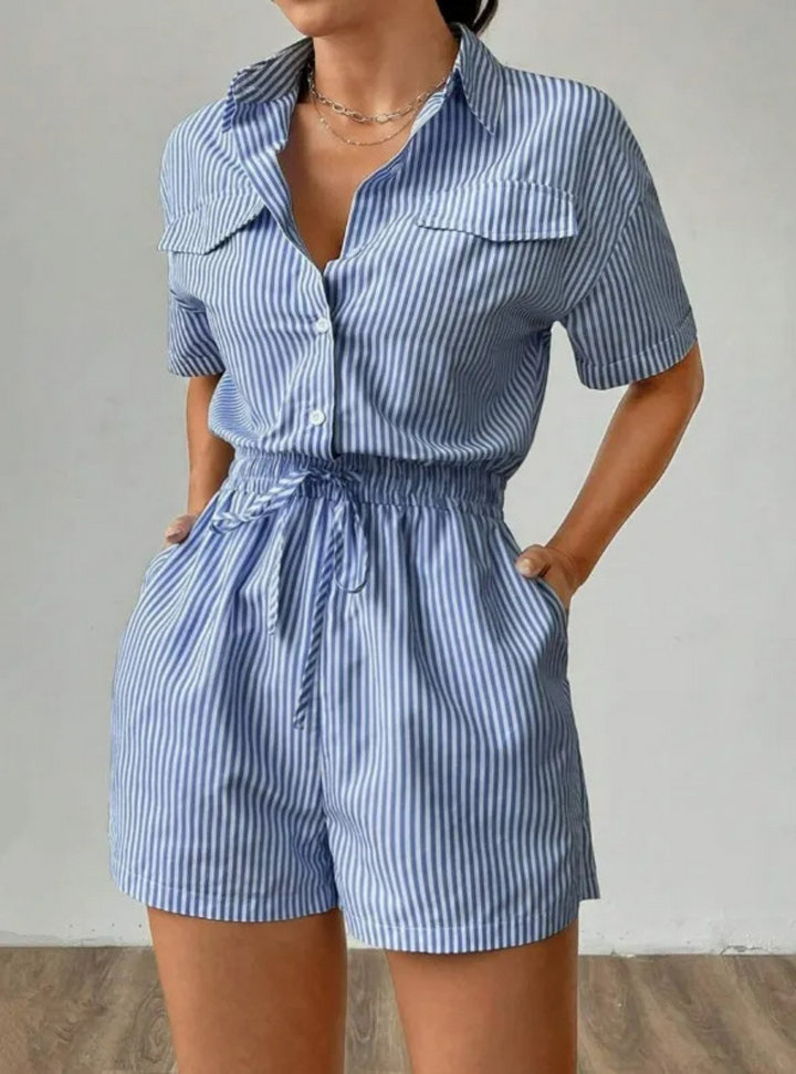 Cabana Stripe Romper