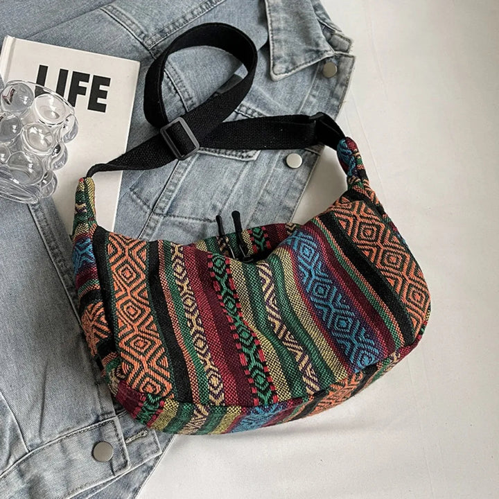 La Boheme Patterned Crossbody Bag