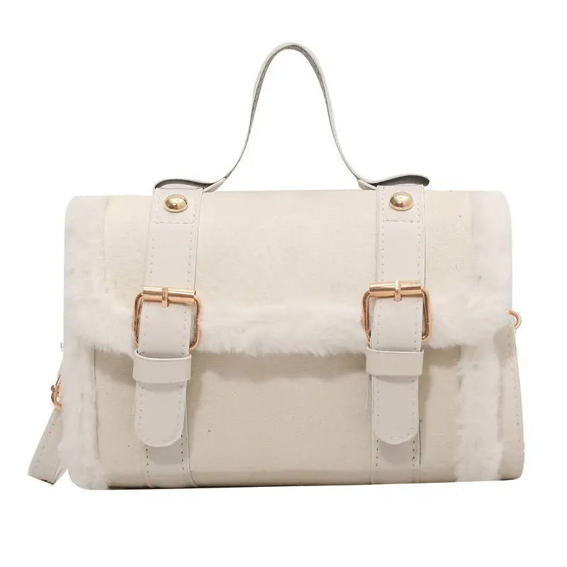 Alpine Shearling Crossbody Bag