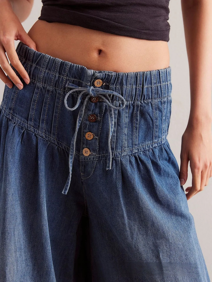 Palazzo Wide-leg Denim