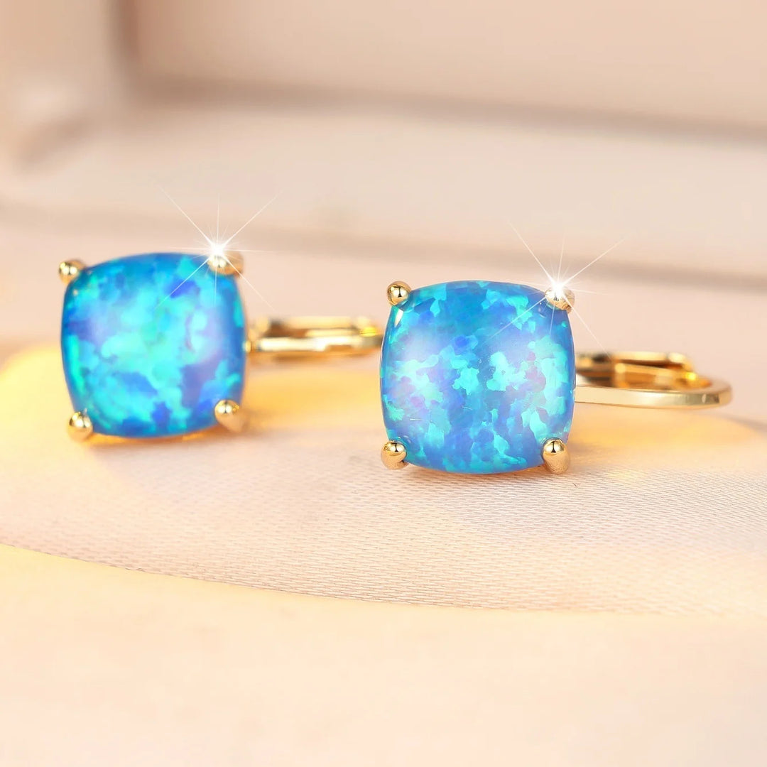 Iris Opal Earrings
