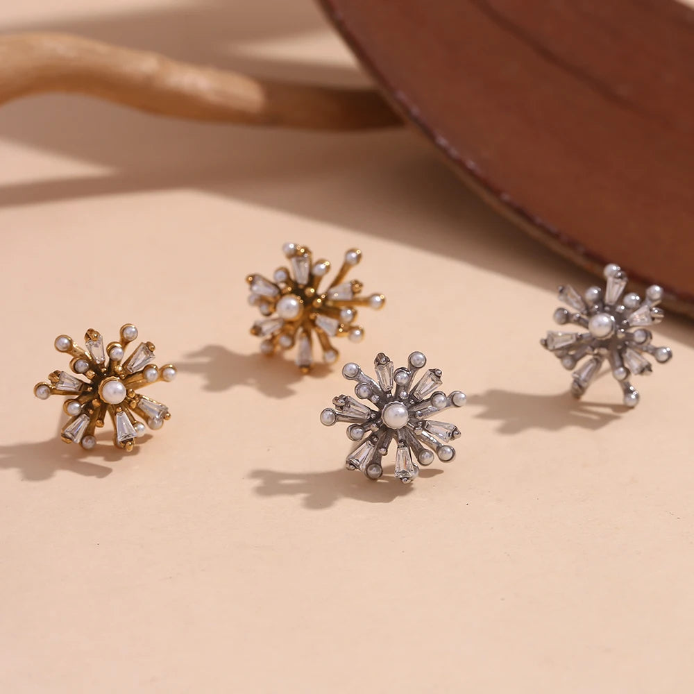 Starburst Stud Earrings