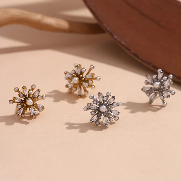 Starburst Stud Earrings