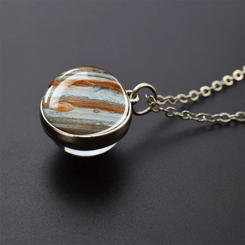 Cosmic Sphere Pendant Necklace