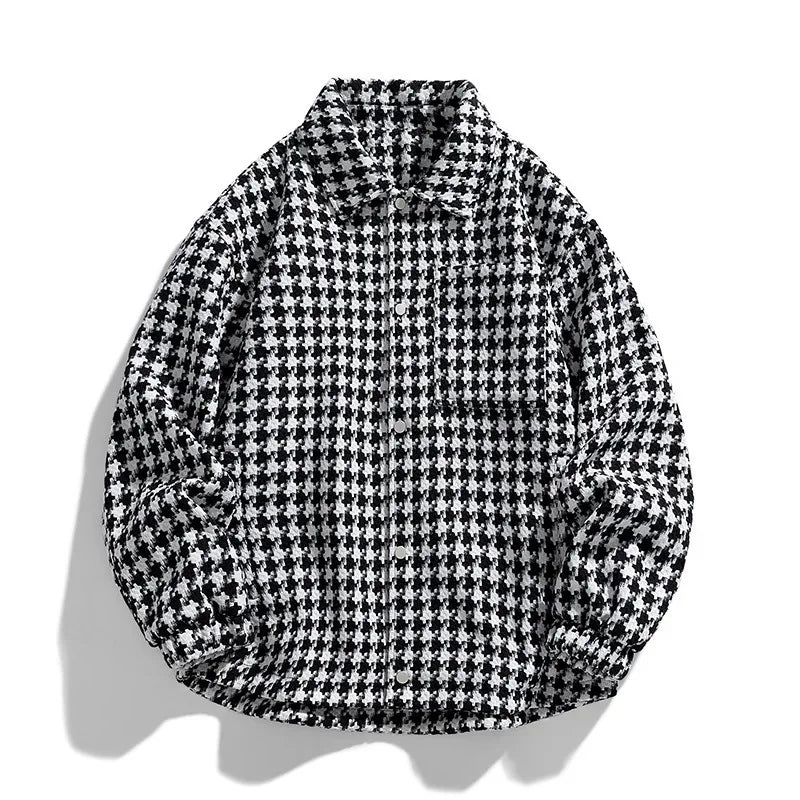 Houndstooth Tweed Jacket