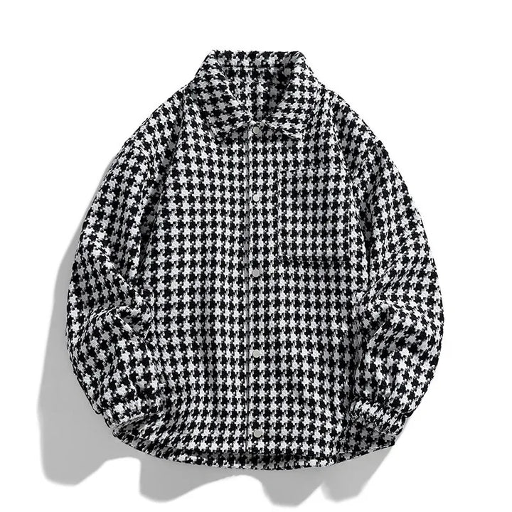 Houndstooth Tweed Jacket