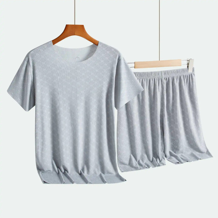 Monogram Ice Silk Lounge Set