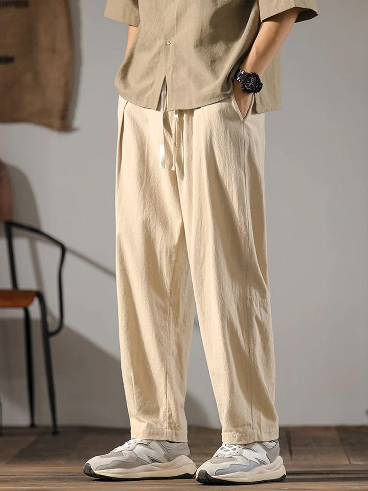 District Relaxed Linen Trouser