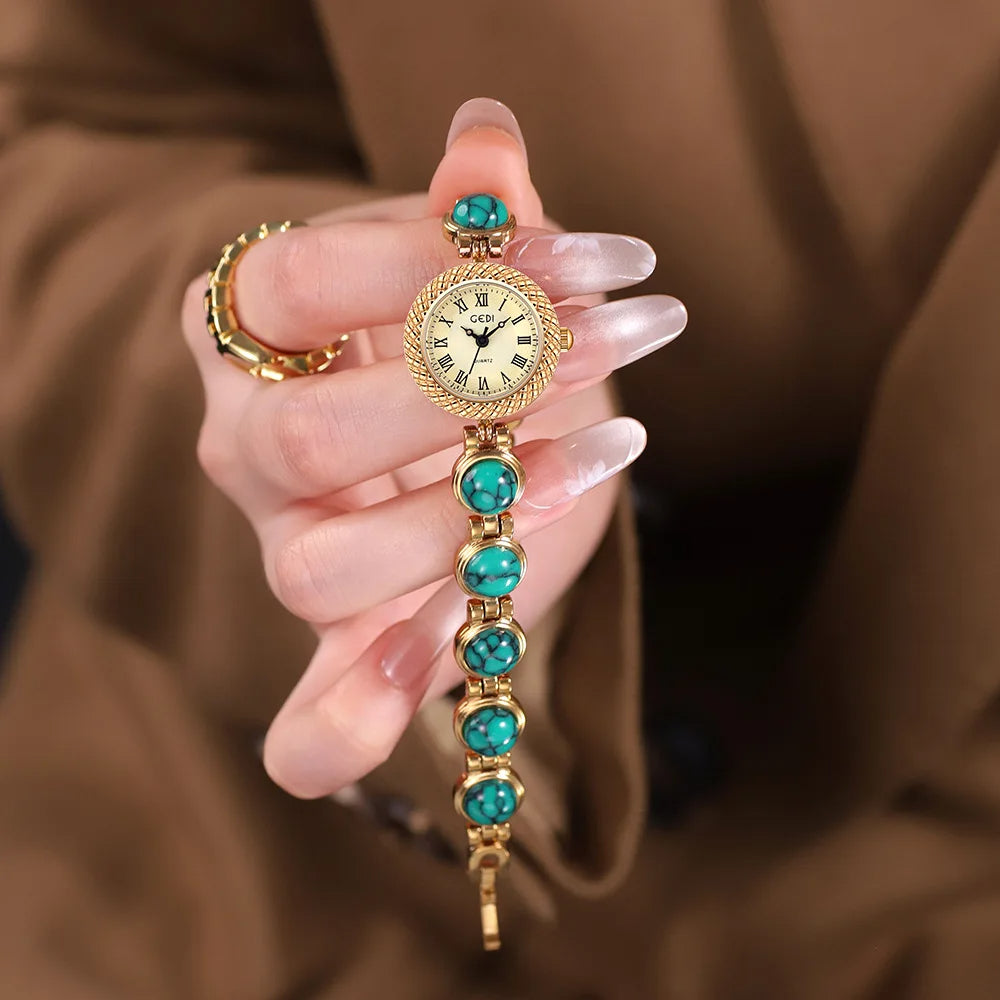 Juliette Gem Link Bracelet-Watch