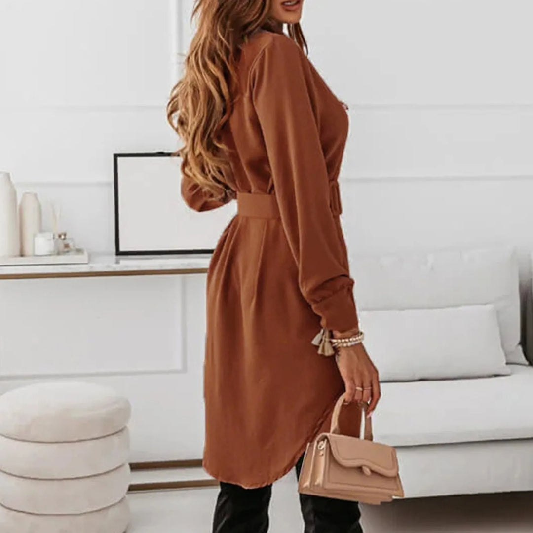 Bellamy Belted Shirt-Dress