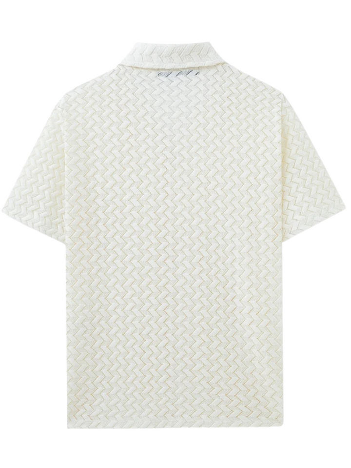 Cavetto Camp Collar Knit Shirt