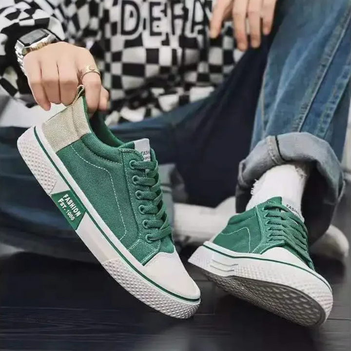 District Low-Top Canvas Sneaker
