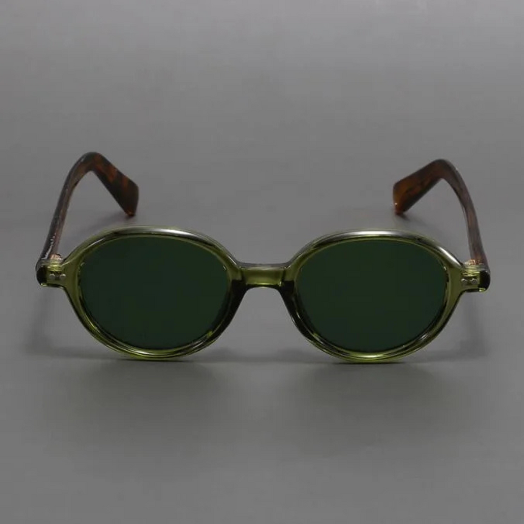 Florence Round-Frame Sunglasses