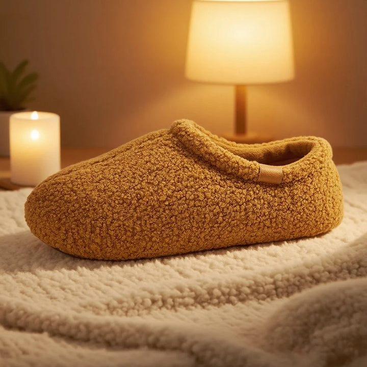 Alpine Teddy Fleece Slides