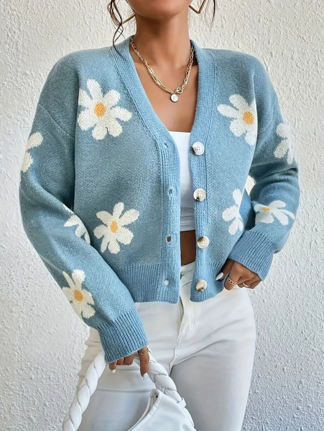 Daisy Knit Cardigan