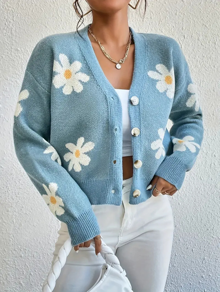 Daisy Knit Cardigan
