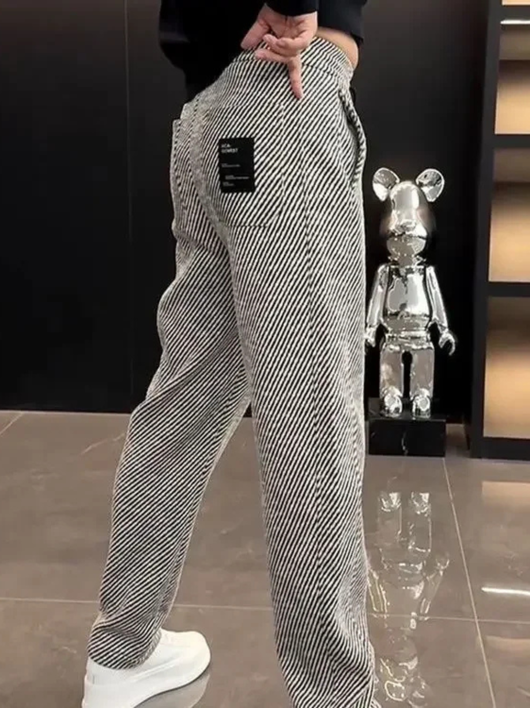 Monaco Pinstripe Trouser