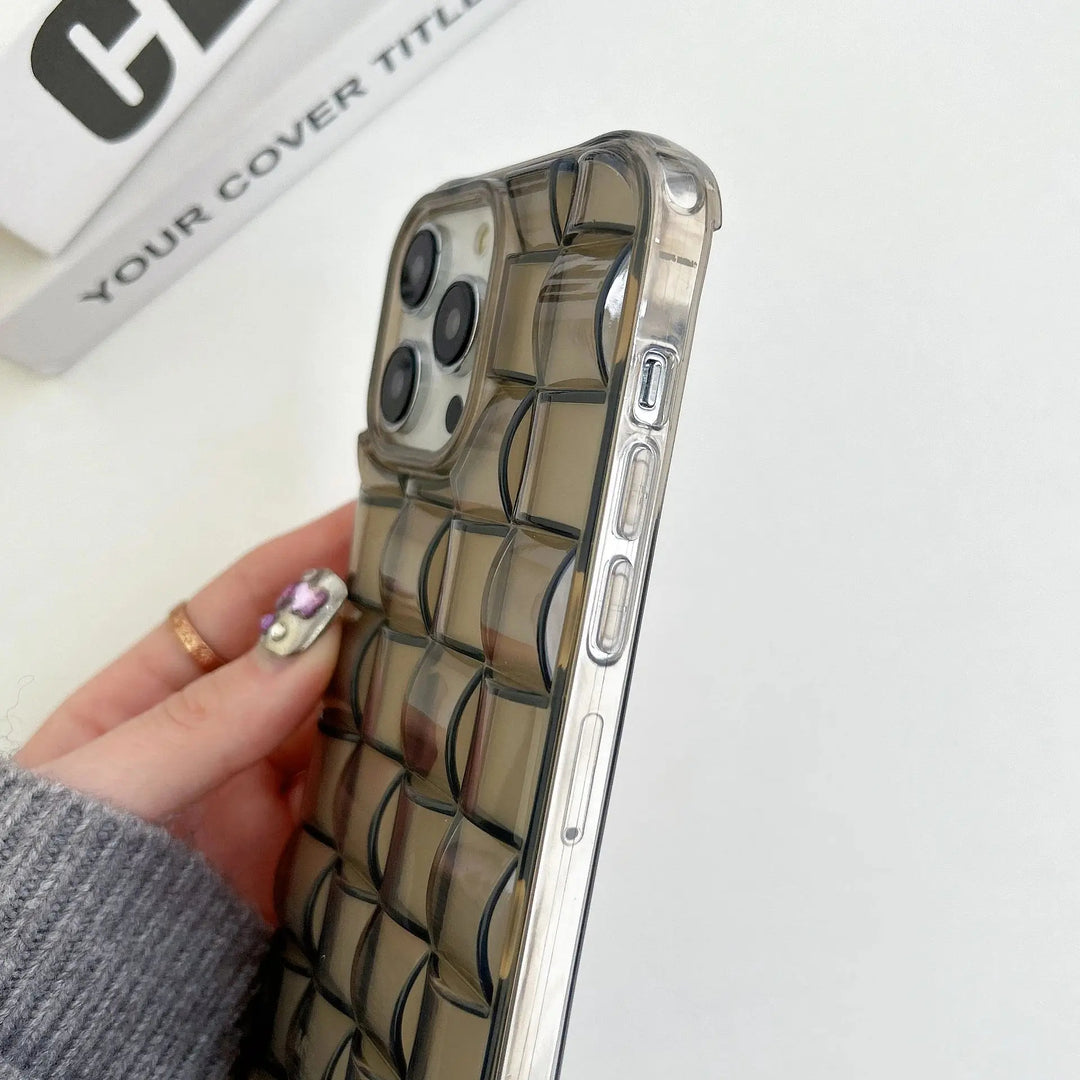 Weave Transparent iPhone Case