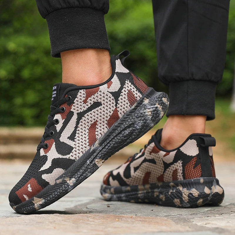 Delta Camo Mesh Runners