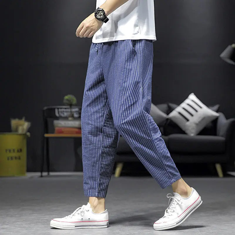 Lucian Pinstripe Pant