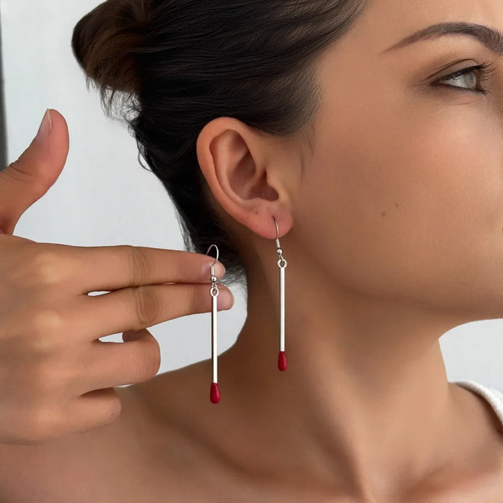 Matchstick Drop Earrings