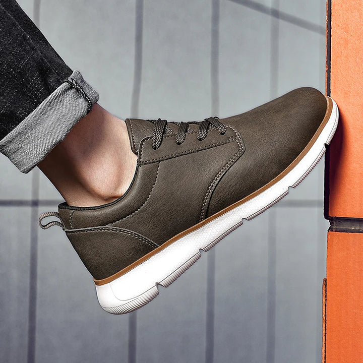 Essential Low-Top Leather Sneaker