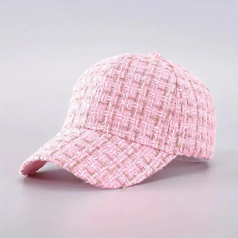 Montrose Houndstooth Tweed Cap