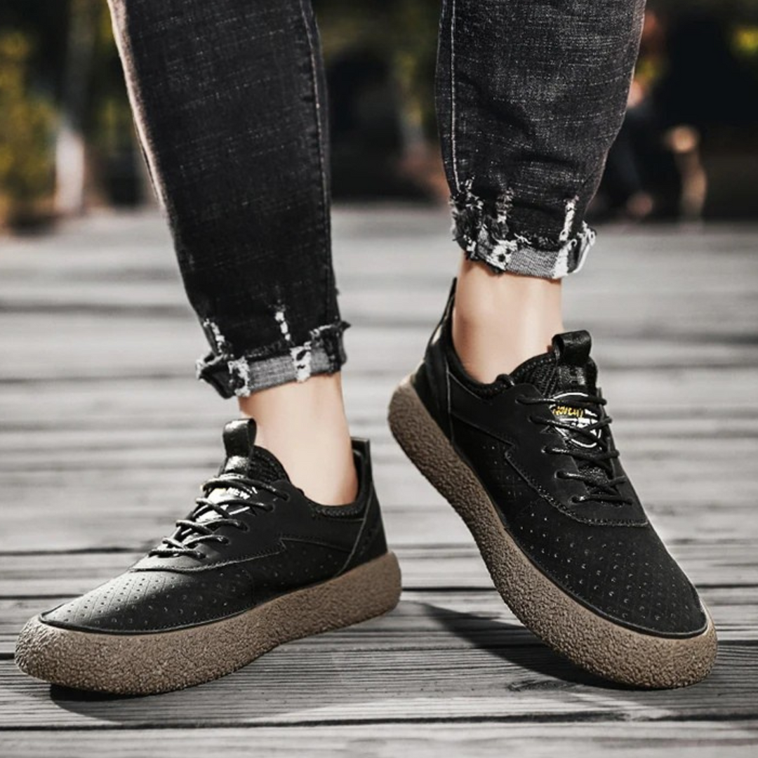 Canyon Stride Leather Sneaker