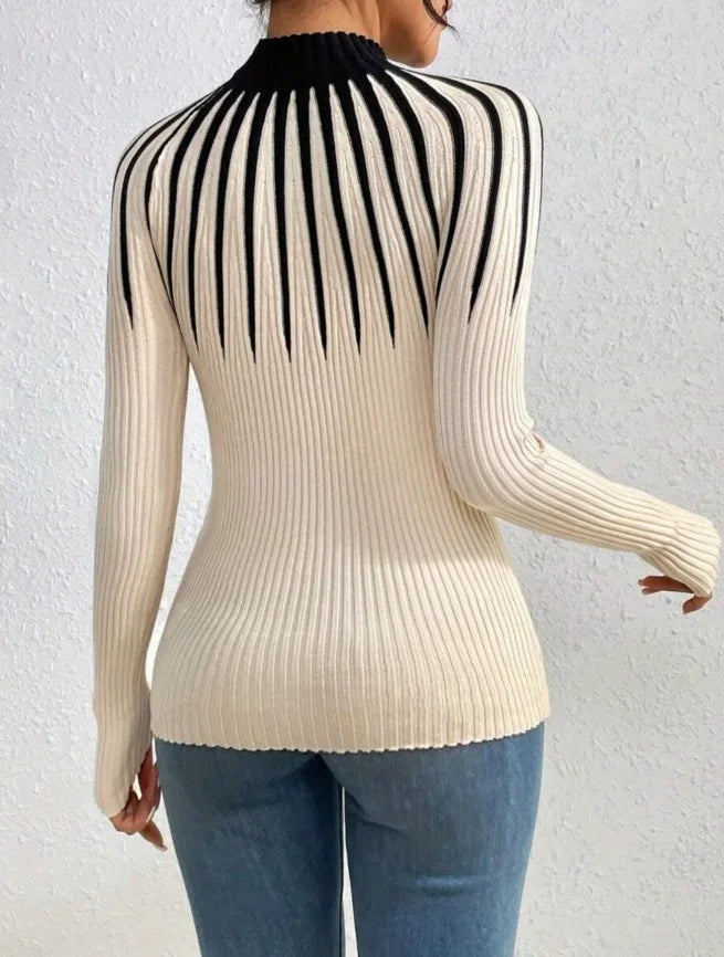 Aurora Flare Knit Sweater